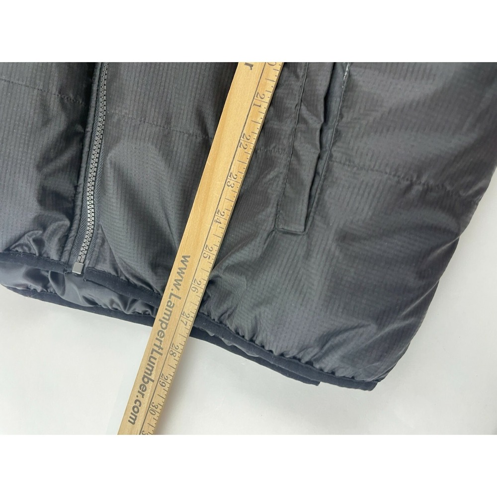 IZOD Perform Jacket Men's Size M Black Full Zip Down Alternative Insulated - Picture 4 of 7